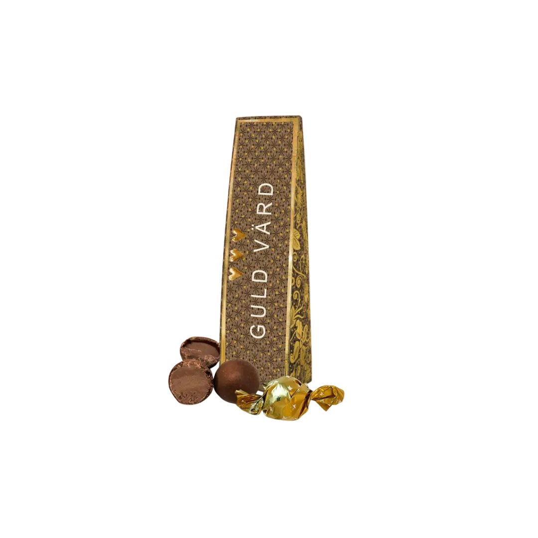 Chokladpralin Guld Värd