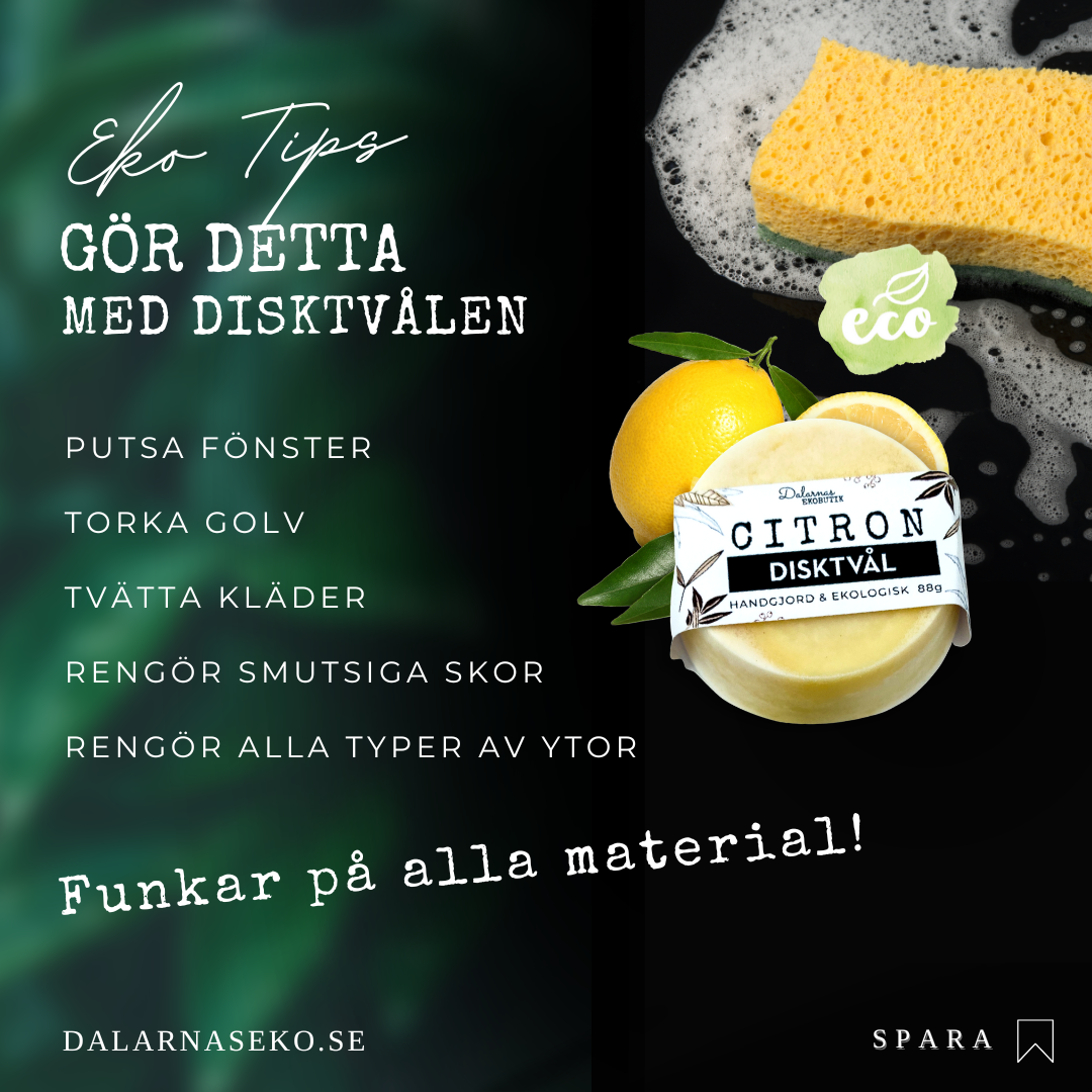 Tvätt- Städ- och Disktvål, Citron