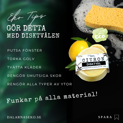 Tvätt- Städ- och Disktvål, Citron