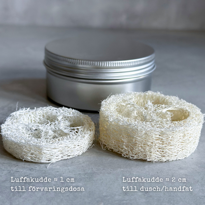 Förvaringsdosa med plats för luffakudde