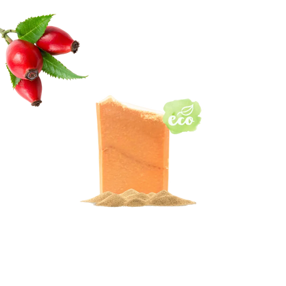 Rosehip Scrub ECO, best peeling soap, Renewing Body Peeling Soap
